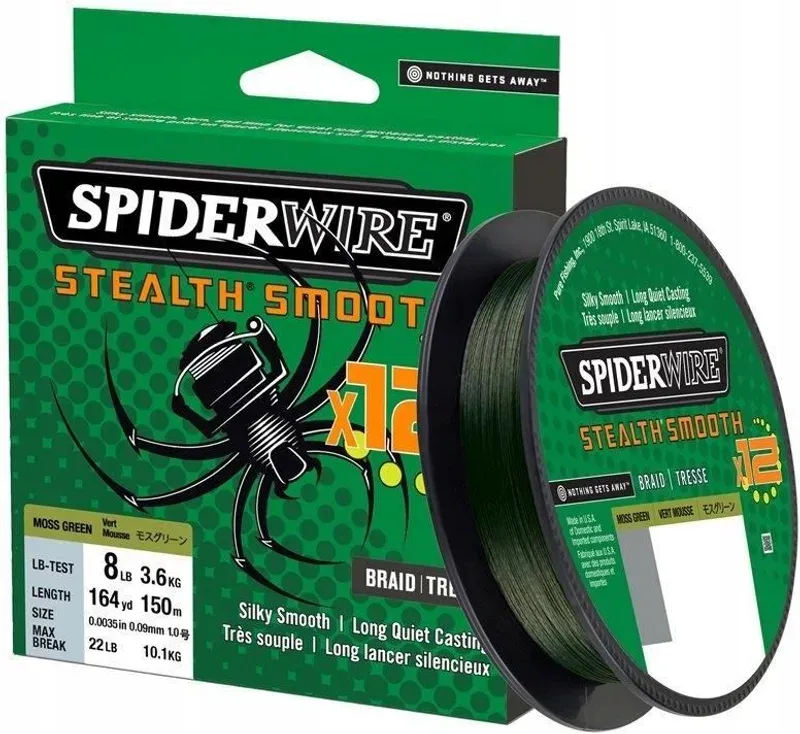 Plecionka Spiderwire Stealth Green 8